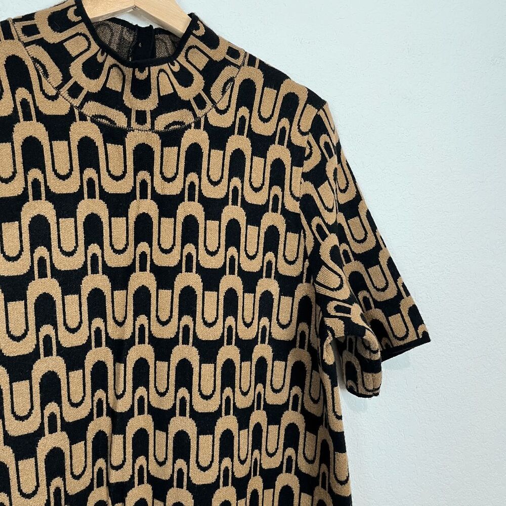 Anthropologie Maeve The Annalise Mock Neck Mini Sweater Dress Women's Size XL - Picture 7 of 7